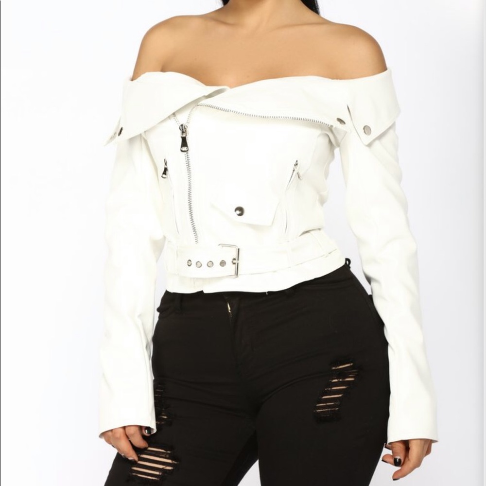 Fashion Nova Leather Jacket